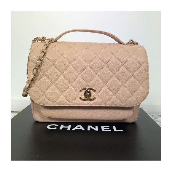 CHANEL Handbags - Chanel Quilted Large Business Affinity Flap Bag